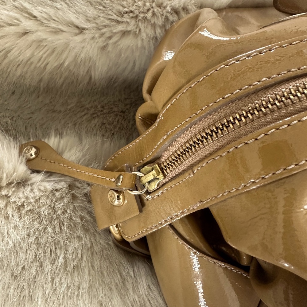 Tan Francesco Biasia handbag